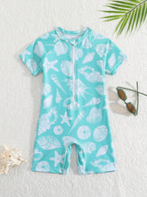 Young Girl New Stylish Women Printed One-Piece Swimsuit